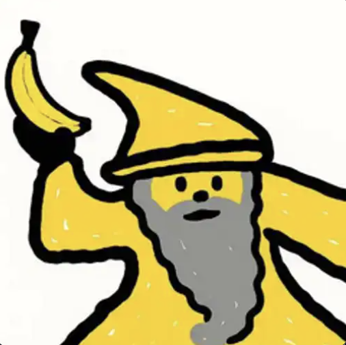 Magic Internet Banana Logo
